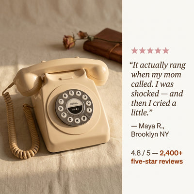 Dream Dial™ Premium Retro Telephone