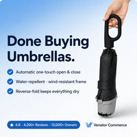 Ventra™ StormGuard Premium Reverse Umbrella