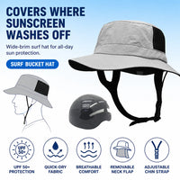 Ventra™ Bucket Surf Hat with Neck Flap