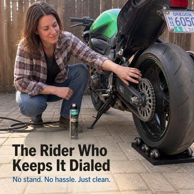 Ventra™ Motorcycle Wheel Cleaning Bracket