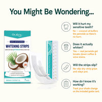 Premium Coconut Oil Whitening Strips