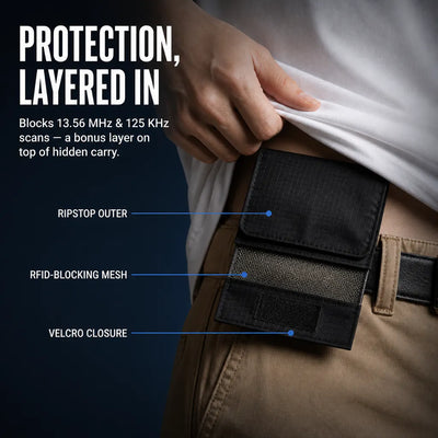 Ventra™ Hidden Wallet RFID-Blocking