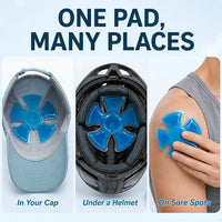 Cooling Gel Hat Pads (3-Pack)
