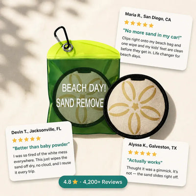 The Magic Sand Remover Pouch