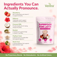 Strawberry Creme Superfood Latte