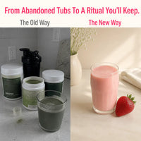 Strawberry Creme Superfood Latte