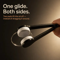 Dual-Sided Microfiber Glasses Cleaner