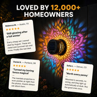 Ventra™ - Solar Mandala Projector Light