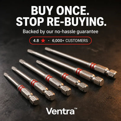 Magnetic Hex Driver Bit Set (6-Piece)
