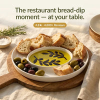 The Olive Oil & Vinegar Dipping Tray
