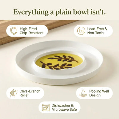 The Olive Oil & Vinegar Dipping Tray