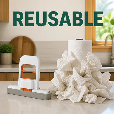 SqueezeMate - Mini Self-Wringing Mop