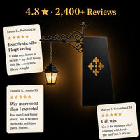 BookGlow - Mini Library Lantern