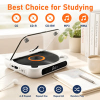 RetroSpin - Bluetooth Portable CD Player