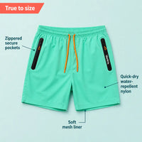 Quick-Dry Waterproof Surf Trunks
