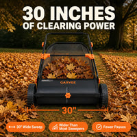 YardSweep Pro - 30-Inch Push Lawn Sweeper