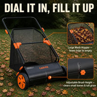 YardSweep Pro - 30-Inch Push Lawn Sweeper