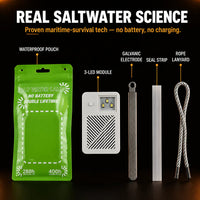 SaltGlow - Salt Water Powered Lantern