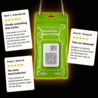SaltGlow - Salt Water Powered Lantern