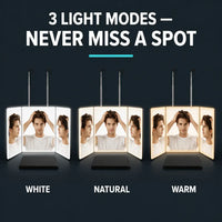TrimView 360 - LED Self-Haircut Mirror