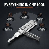 LockCraft 2-in-1 - Precision Lock Pick Set