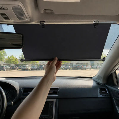 ShadeRoll - Retractable Windshield Sunshade