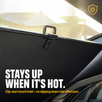 ShadeRoll - Retractable Windshield Sunshade