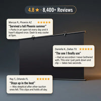 ShadeRoll - Retractable Windshield Sunshade