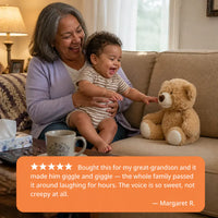 The Peek-a-Boo Bear - Talking Plush Toy