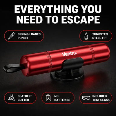 SafeStrike 2-in-1 - Car Escape Tool