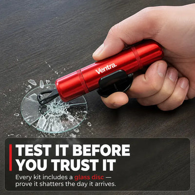 SafeStrike 2-in-1 - Car Escape Tool