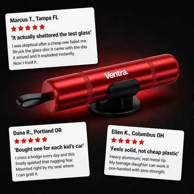 SafeStrike 2-in-1 - Car Escape Tool