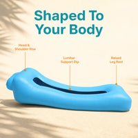 FloatLounge - Land & Water Inflatable Bed