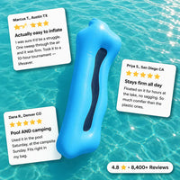 FloatLounge - Land & Water Inflatable Bed