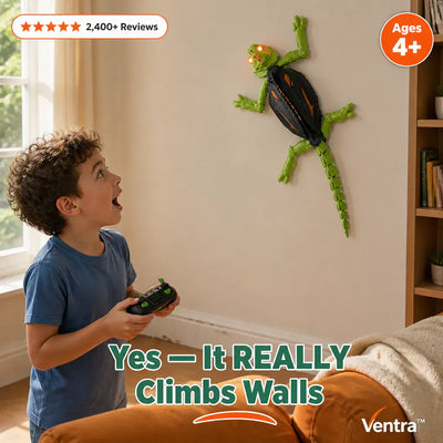 GeckoGo - Wall-Climbing RC Gecko