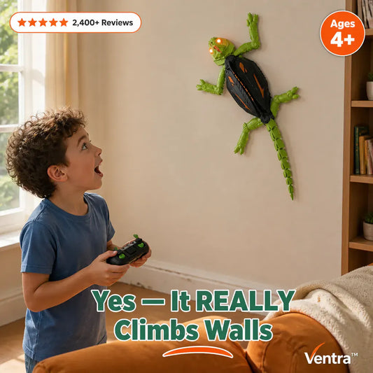 GeckoGo - Wall-Climbing RC Gecko