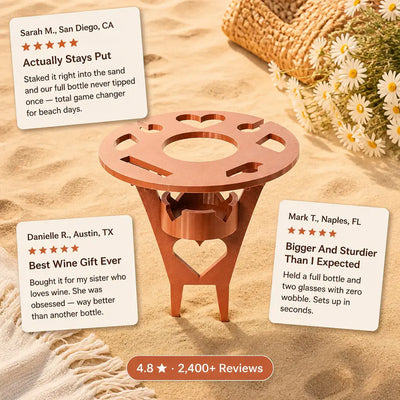 PicnicPal - Folding Wine & Snack Table