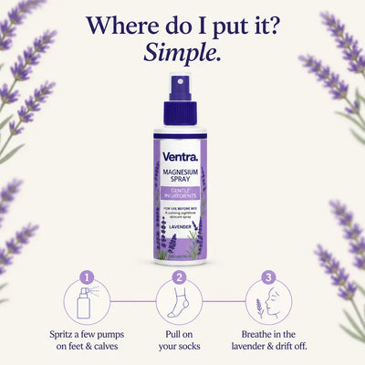Ventra - Lavender Magnesium Sleep Spray
