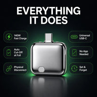 ChargeGuard - Auto Cut-Off Fast Charging Adapter