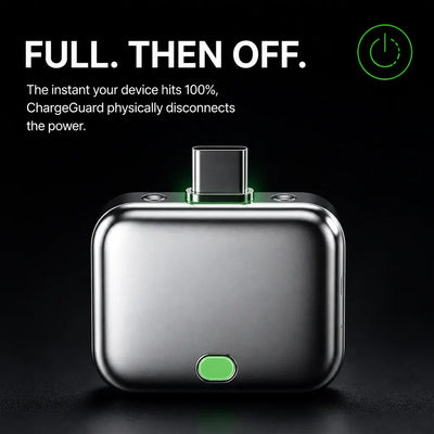 ChargeGuard - Auto Cut-Off Fast Charging Adapter