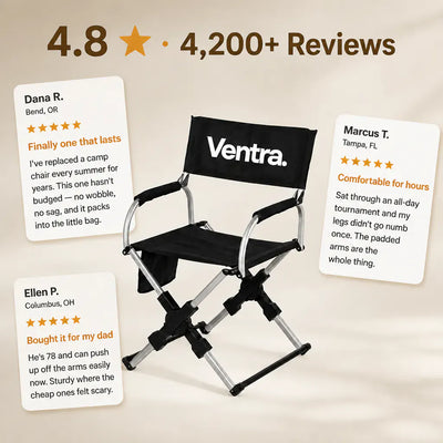 The Director's Camping Chair