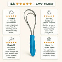 ShedMaster - Double-Sided Deshedding Comb