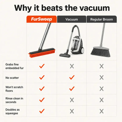 FurSweep - The Ultimate Pet Hair Broom
