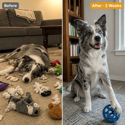 BrewChew - Squeaky Beer Bottle Dog Toy