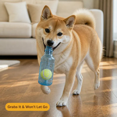 BrewChew - Squeaky Beer Bottle Dog Toy