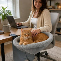 DeskNest - Folding Cat Desk Hammock