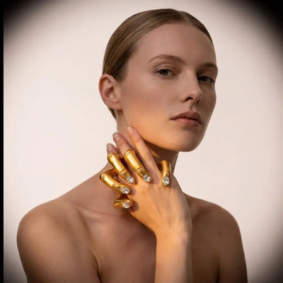 The Prayer Ring - Luxury Statement Piece