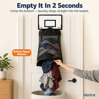 HoopHamper - Basketball Door Laundry Hamper