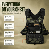 RunVest - Lightweight Hydration Chest Pack