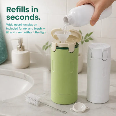 QuadPour 4-in-1 - Travel Liquid Dispenser